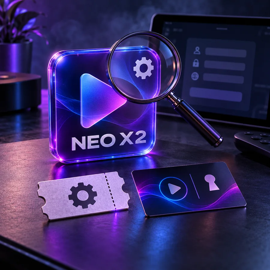 Neo X2 uygulama kimliği, erişim anahtarı ve sürüm incelemesi